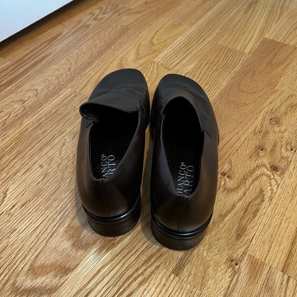 Franco Sarto Women’s Bocca Brown Leather Loafers Size 8 - Picture 3 of 10